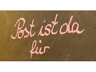 Wer Post hat wird natürlich benachrichtigt.